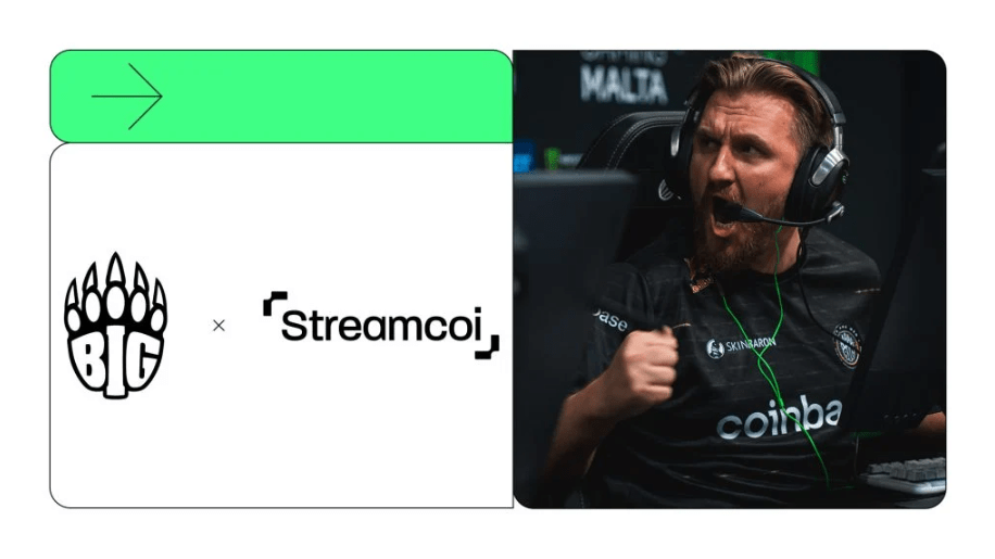 Förnyat streamersamarbete: BIG förlänger samarbetet med Streamcoi