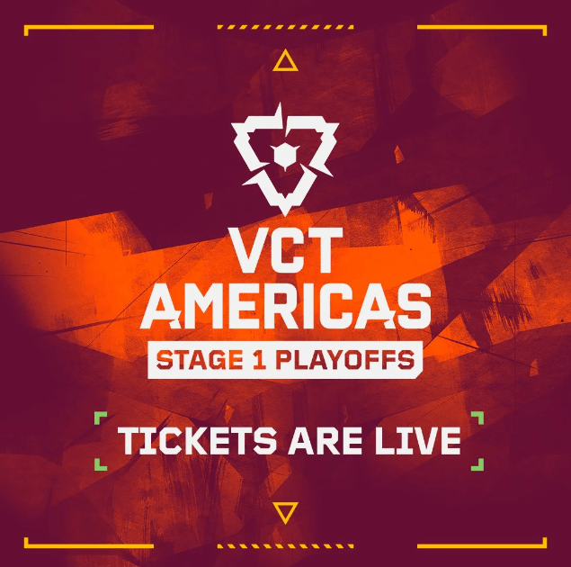 Riot Games heeft een officiële aankondiging gedaan over de start van de ticketverkoop voor de VCT Americas Stage 1 play-offs