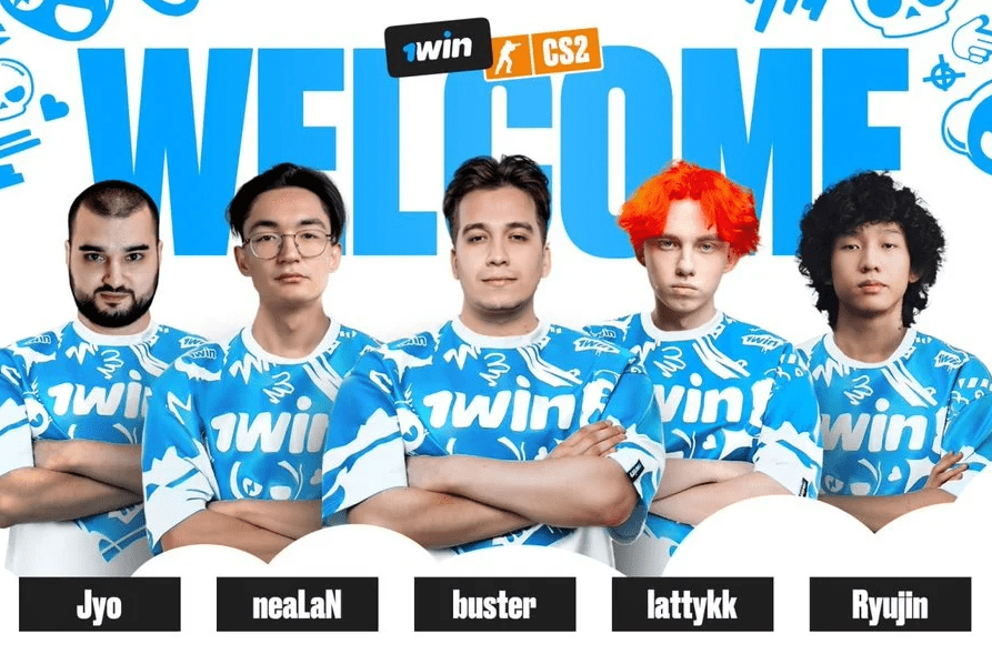 1WIN slår seg sammen med CS2 Buster og neaLaN-teamet