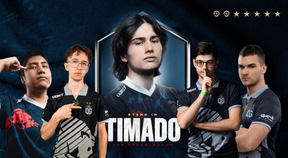 The OG Esports roster has undergone changes as player regali has been moved to inactive status.