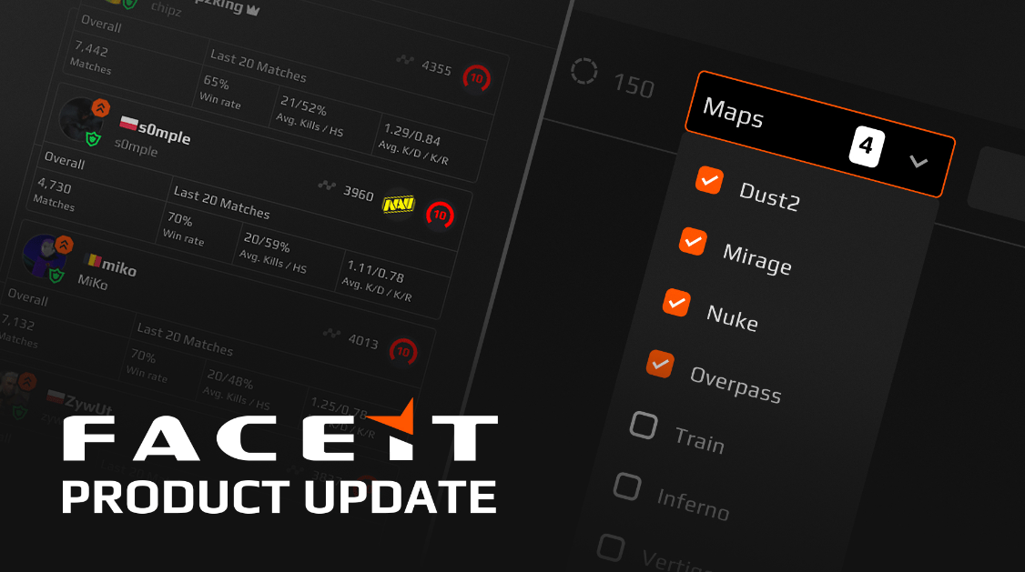 На FACEIT больше нельзя исключить Германию из списка предпочитаемых серверов