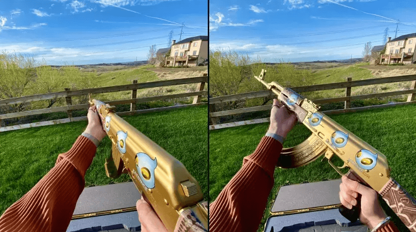 In tribute to the resurgence of the Dust II map, a devoted Counter-Strike fan constructs an actual replica of Golden Arabesque