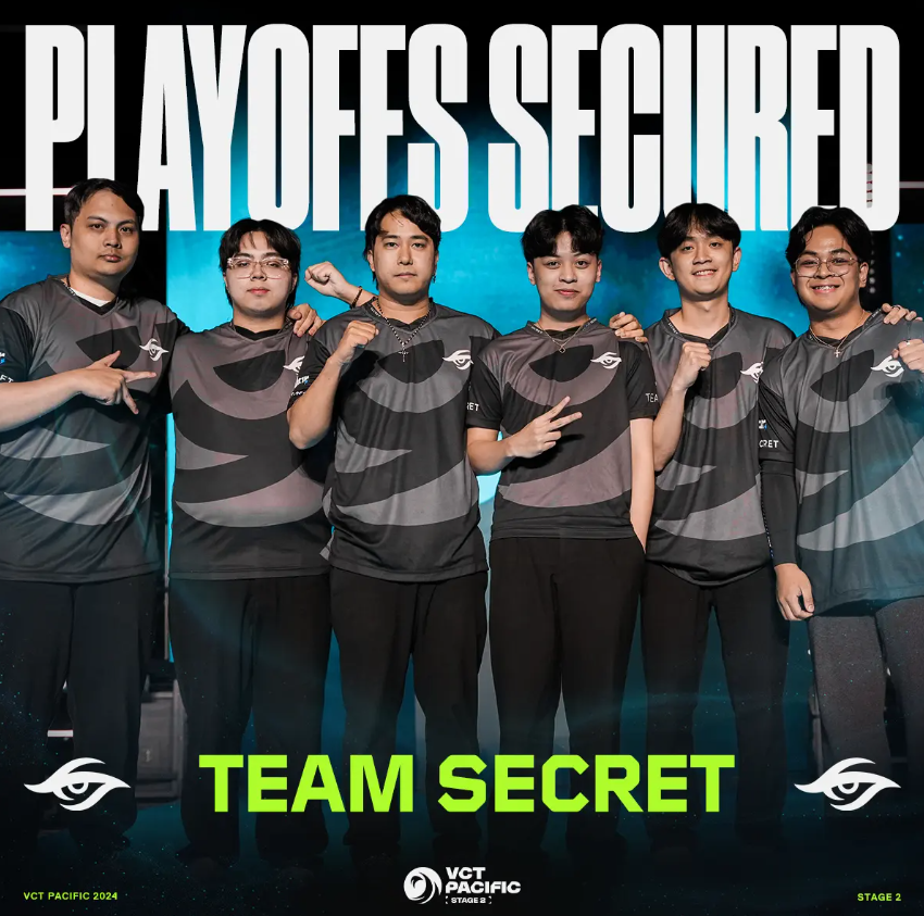 DRX and Team Secret secure playoff spots – Week two results of Pacific Stage 2