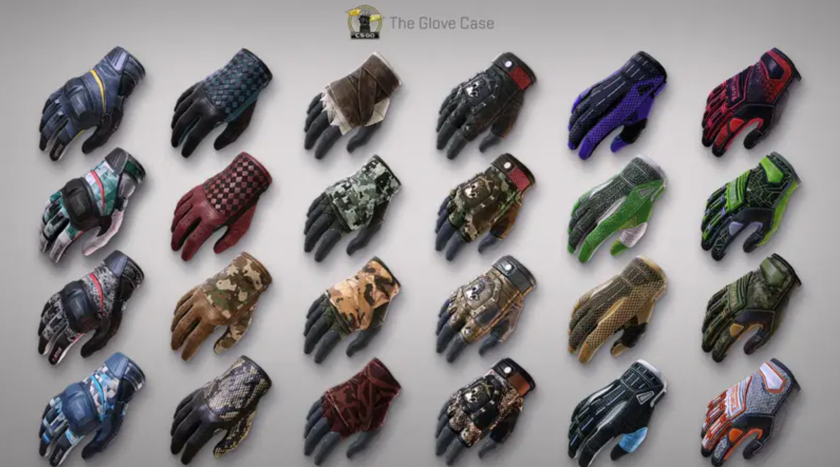 La communauté CS2 est enthousiasmée par les nouveaux concepts de gants colorés de Gemsri Gregory