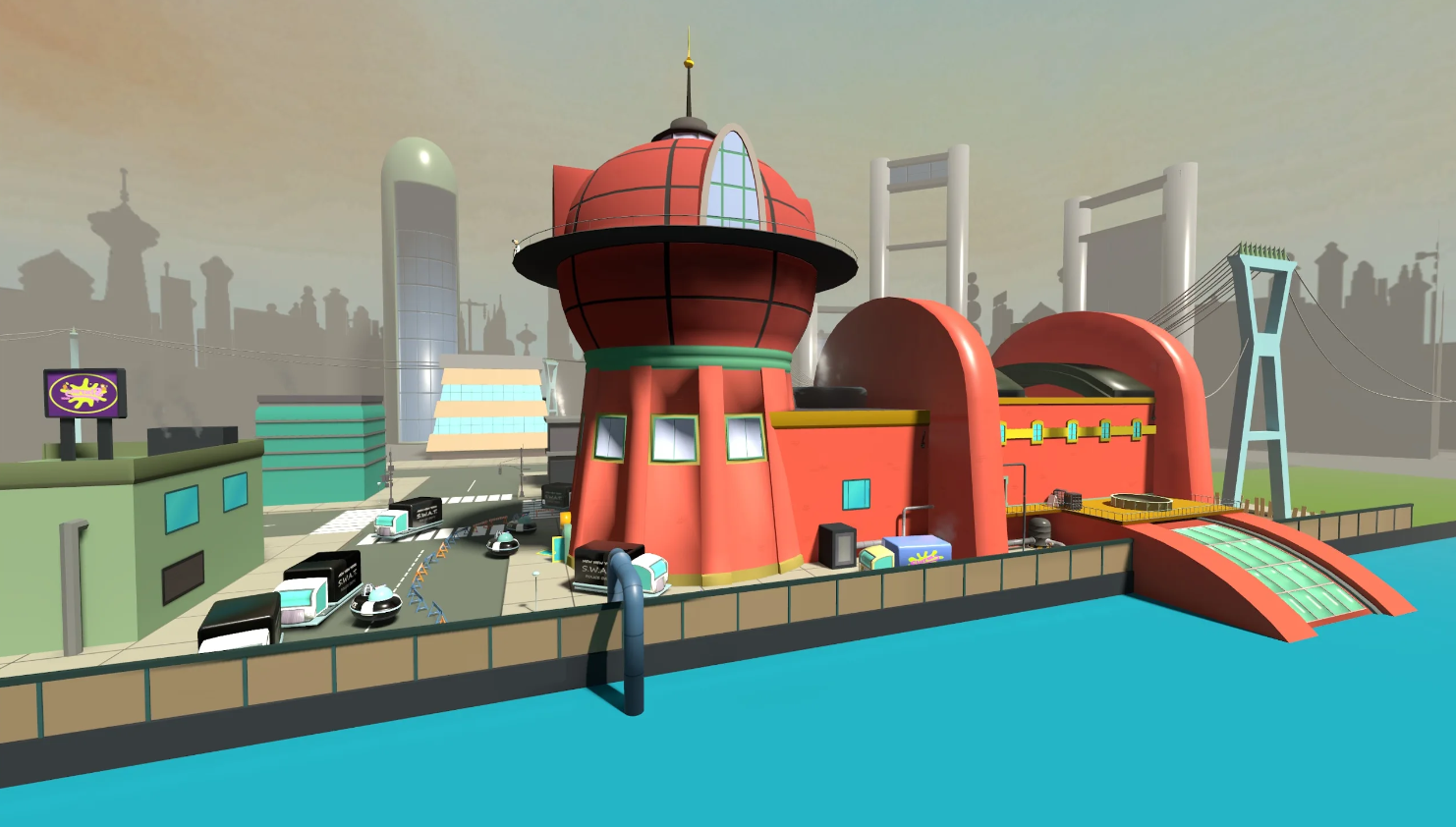 A Reddit user created and shared the map “de_futurama” for CS2