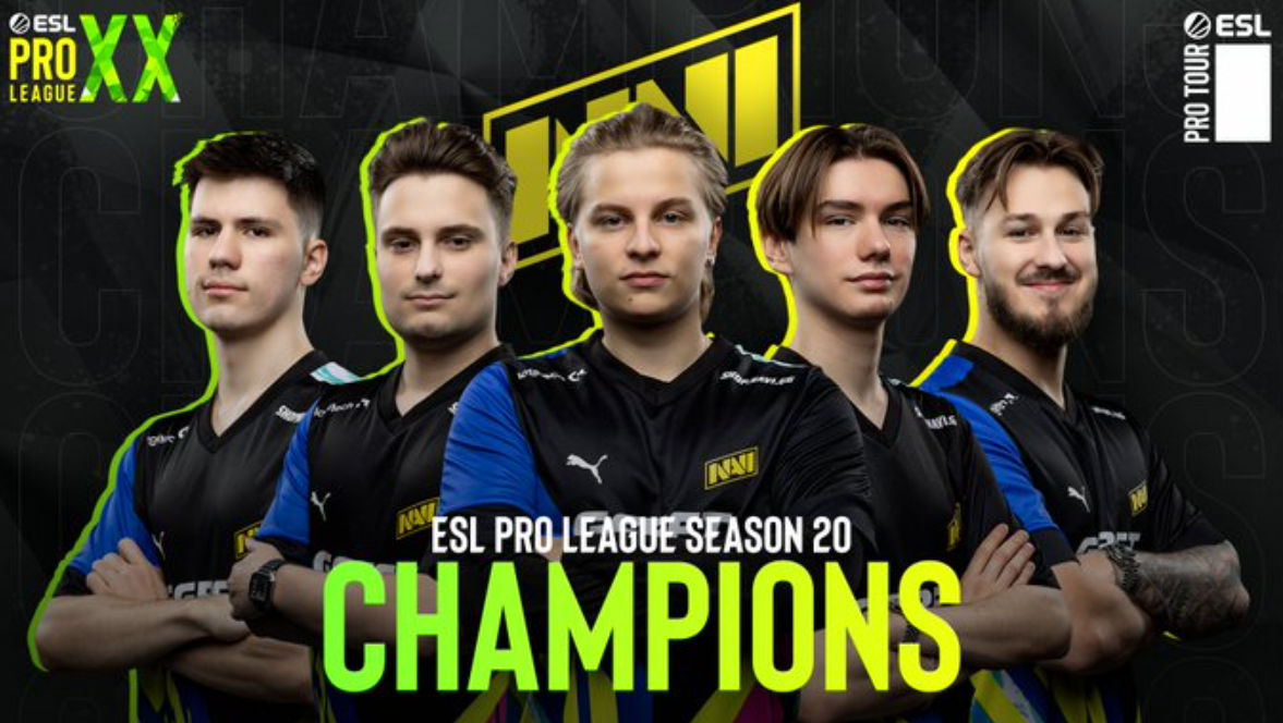 NAVI — чемпионы ESL Pro League Season 20
