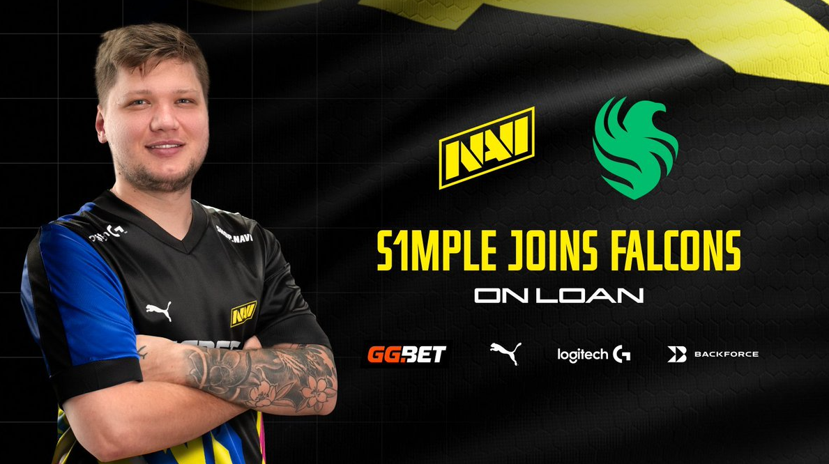 s1mple wechselt vorübergehend zu Falcons