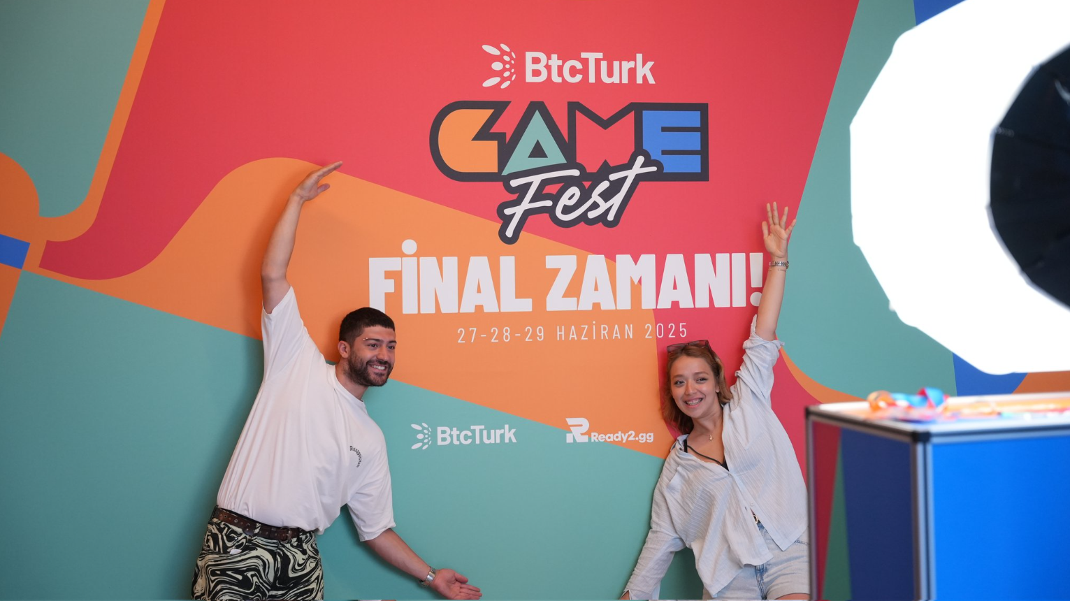 Top 10 bedste spillere ved BtcTurk GameFest