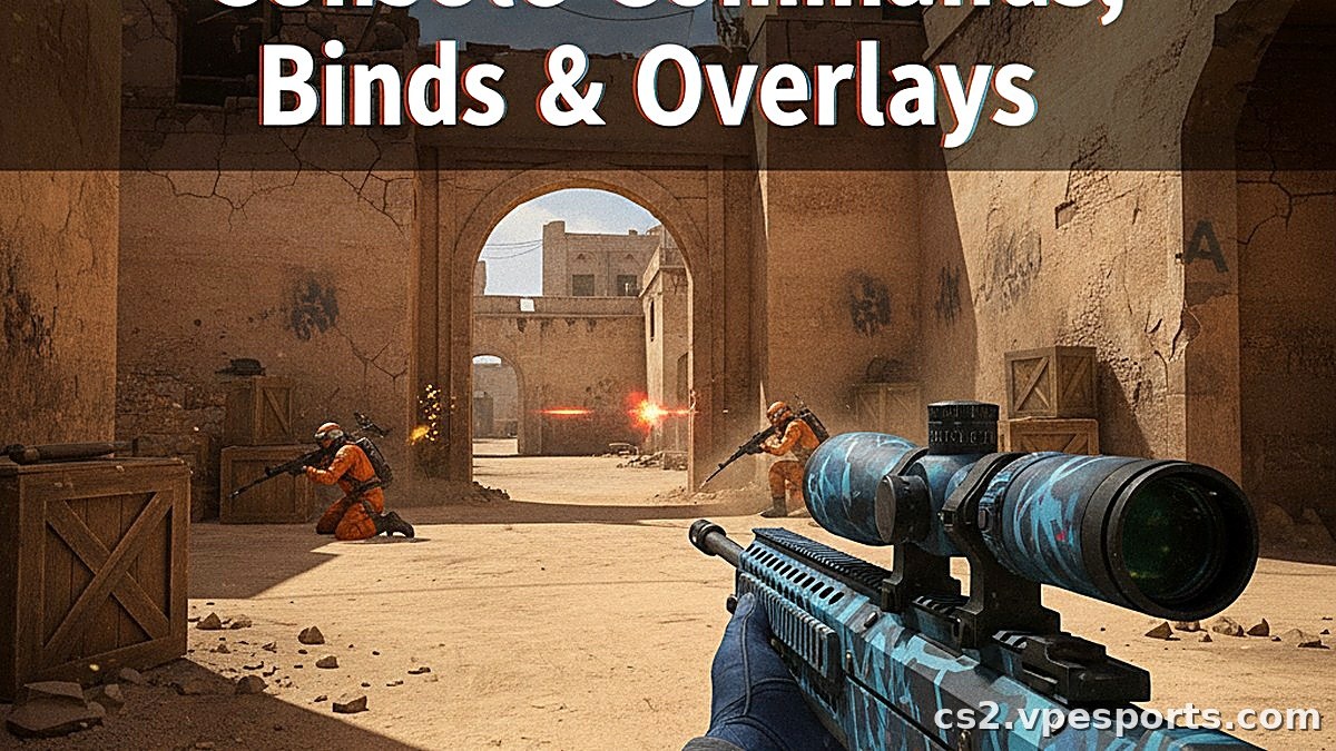 CS2-FPS-Anzeige: Konsolenbefehle, Binds & Overlays
