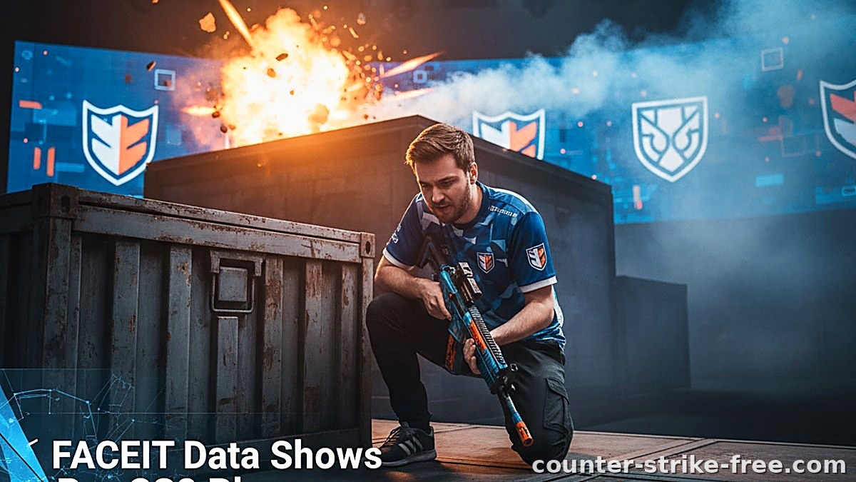 FACEIT-data viser, at professionelle CS2-spillere giver mindre granat-skade