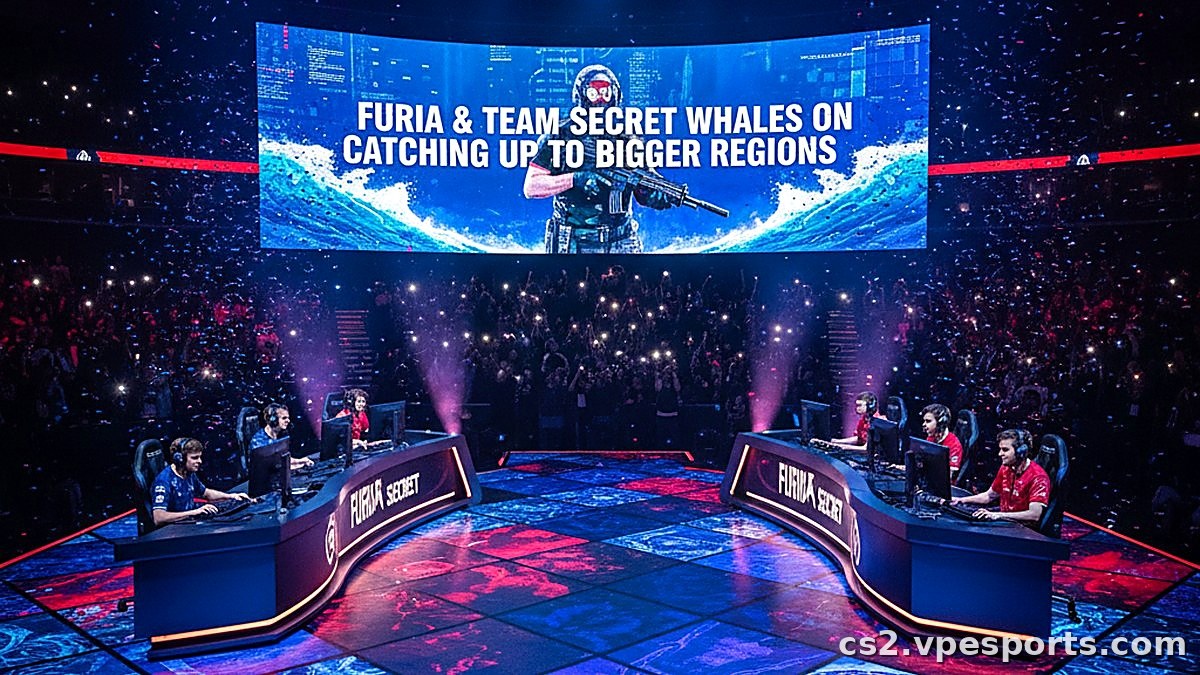 FURIA & Team Secret Whales über das Aufholen zu größeren Regionen