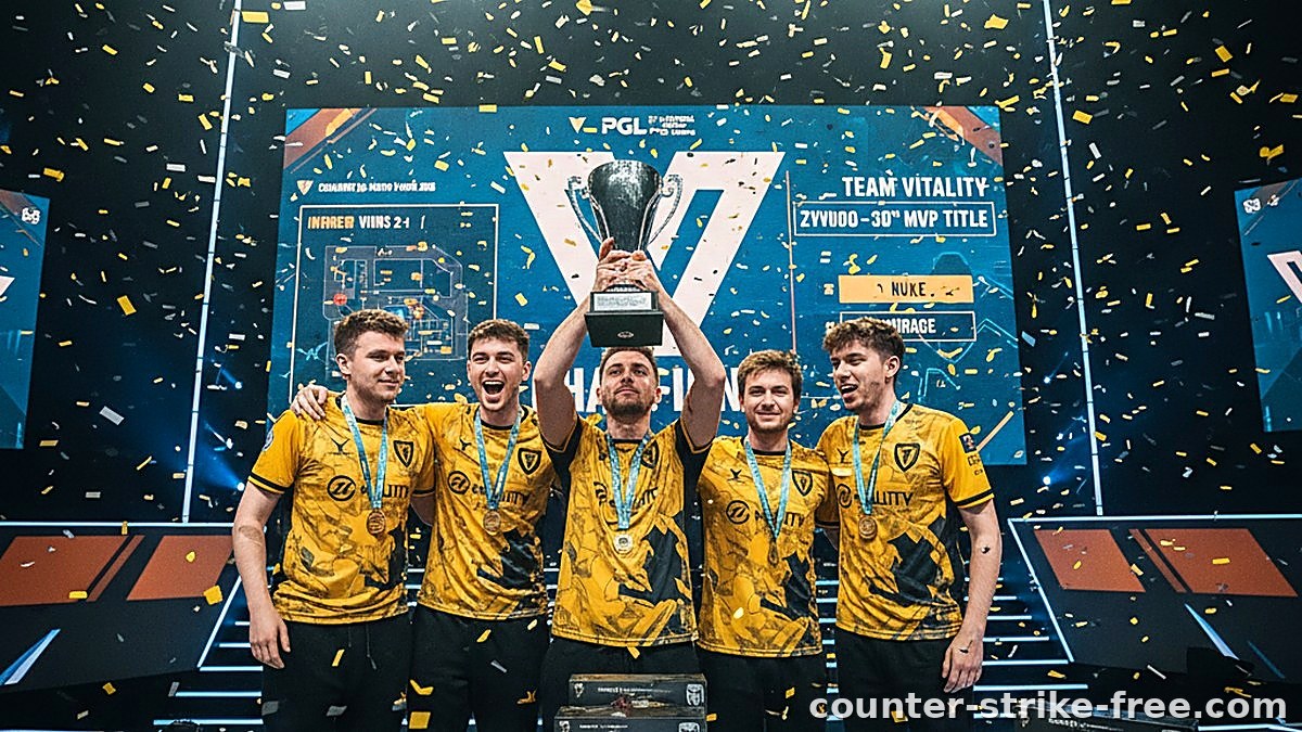 Vitality vinner PGL Cluj-Napoca 2026: ZywOo tar sin 30:e MVP-titel