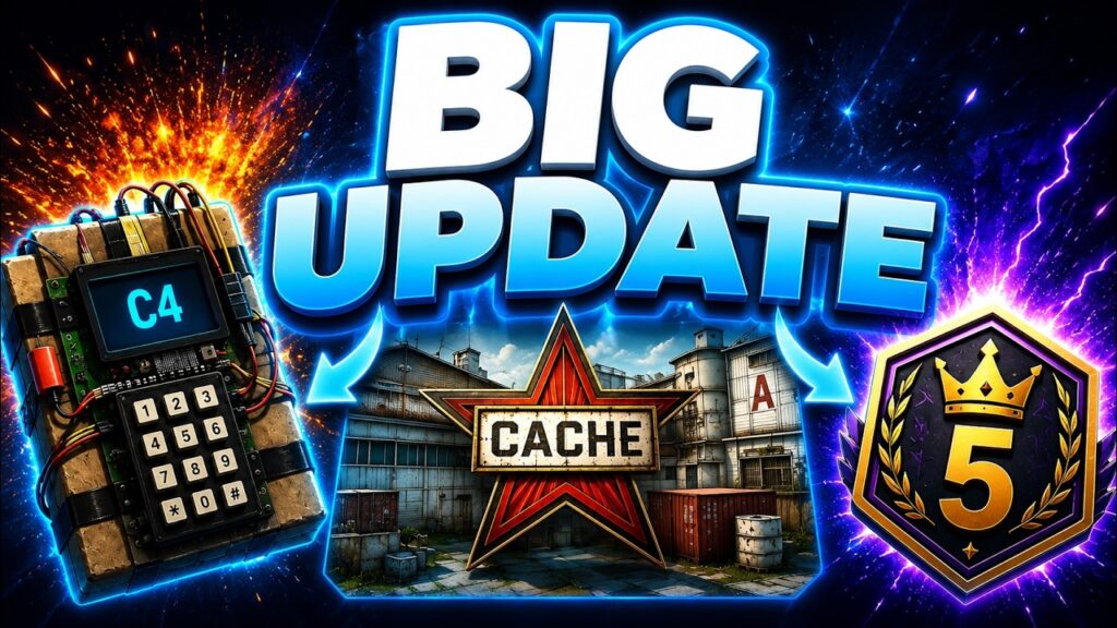 CS2 NEUES UPDATE! Cache kehrt zurück, NEUE C4-Explosion & Premier Season 5