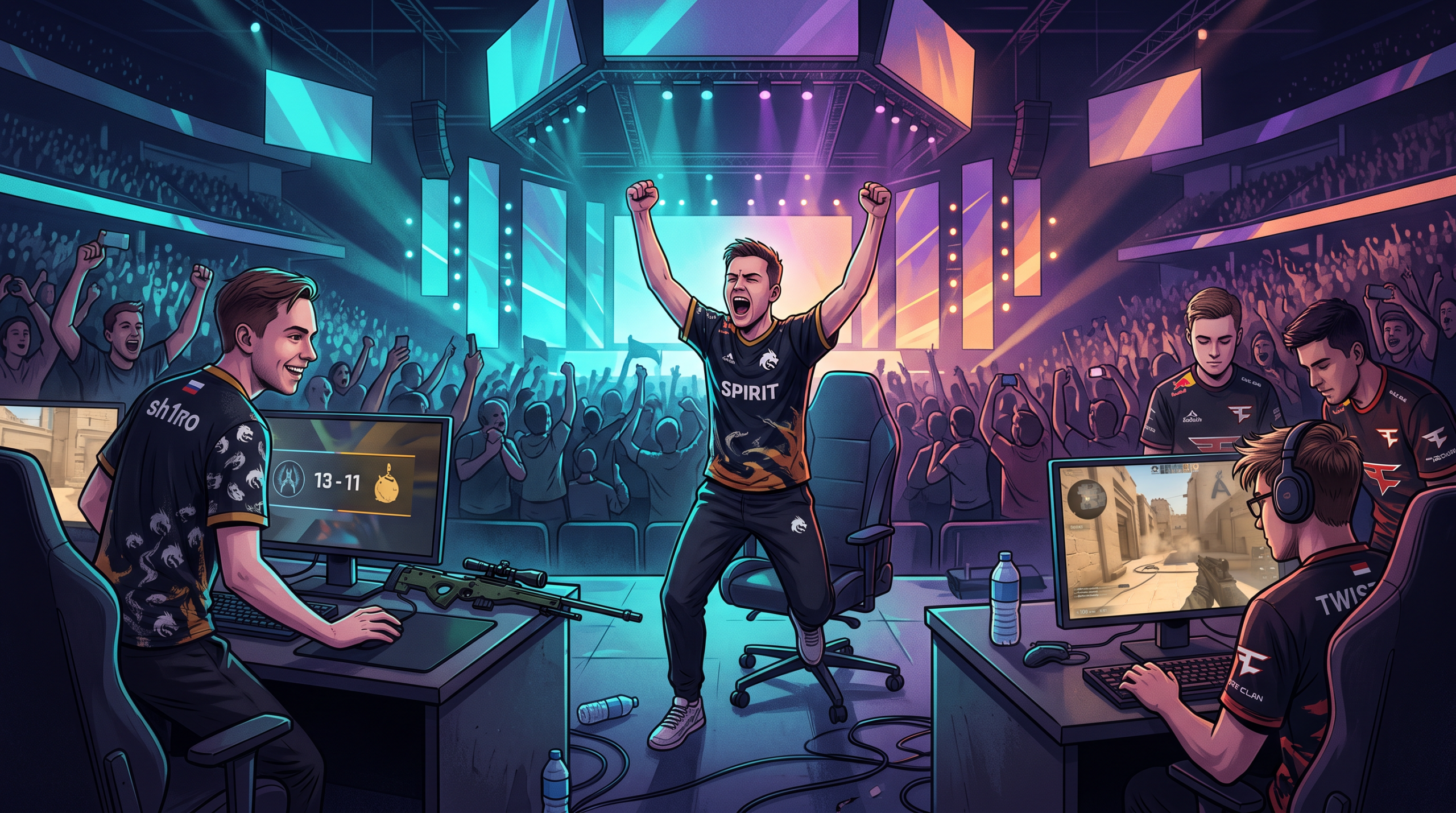 Spirit erreicht BLAST Bounty Grand Final nach FaZe-Schreck
