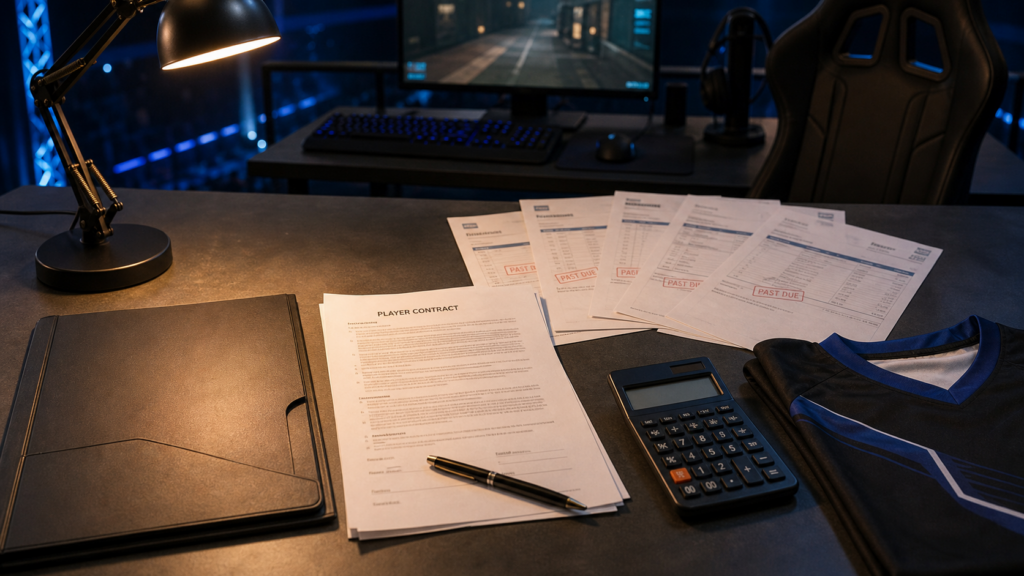 Esports-kontraktbetalingstvist