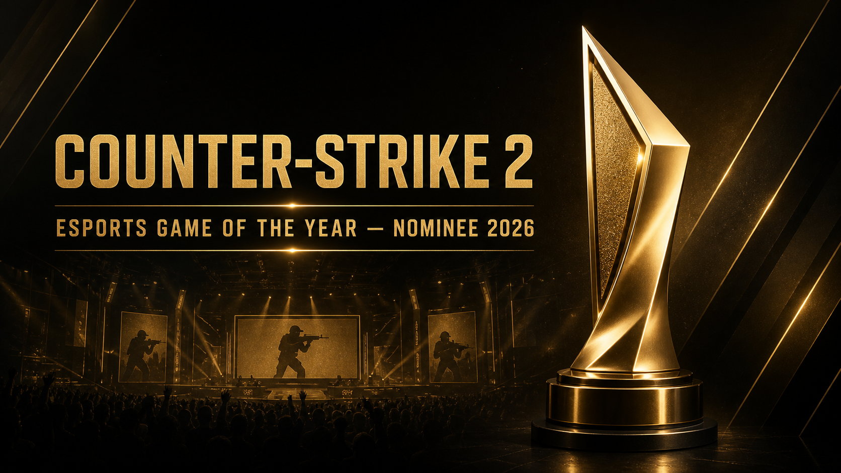 CS2 Nominated for Esports Game of the Year at Esports Awards 2026