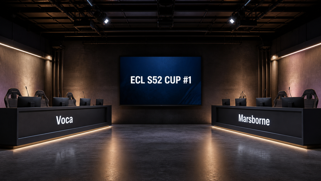 Voca and Marsborne ECL Season 52 Cup 1 studio