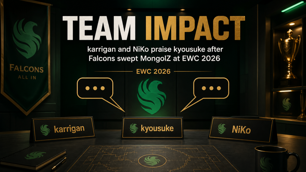 karrigan y NiKo hablan del impacto de kyousuke en el equipo