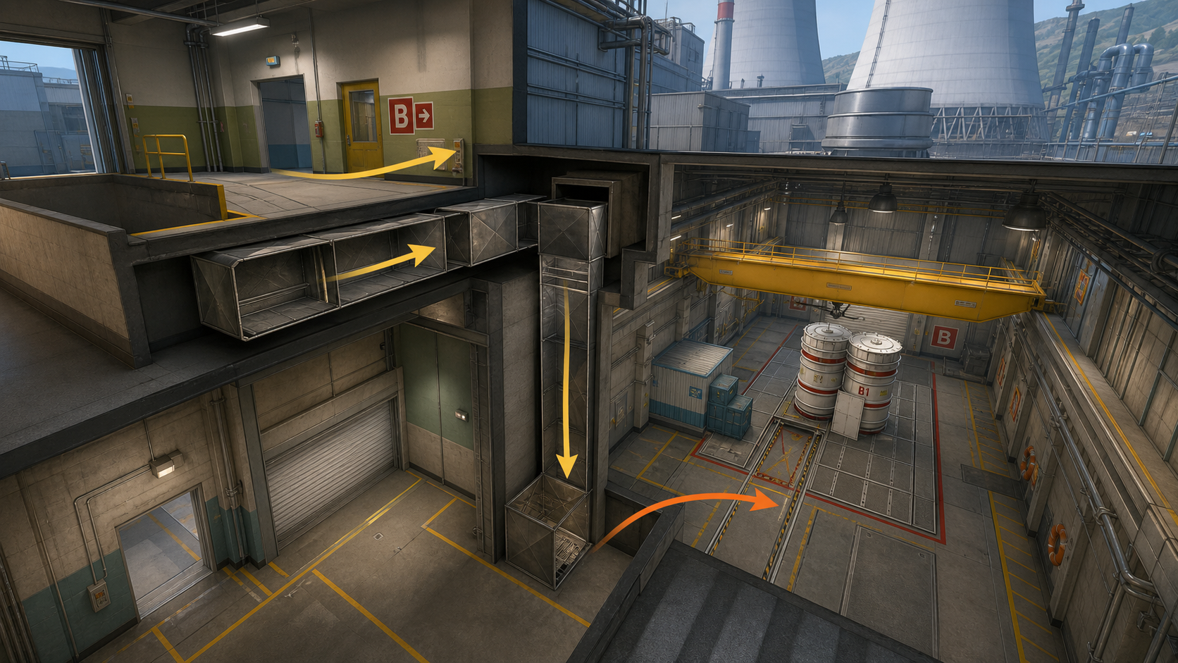 CS2 Nuke Guide: Vents, Ramp and Bombsite Control