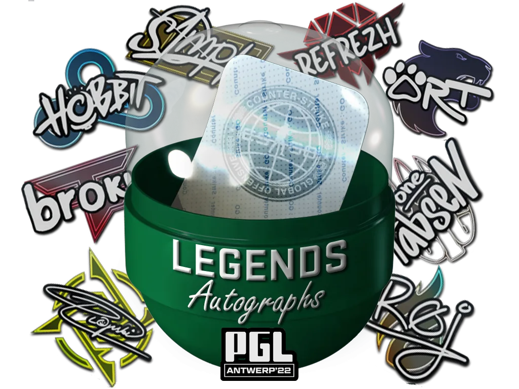 Antwerp 2022 Legends Autograph Capsule