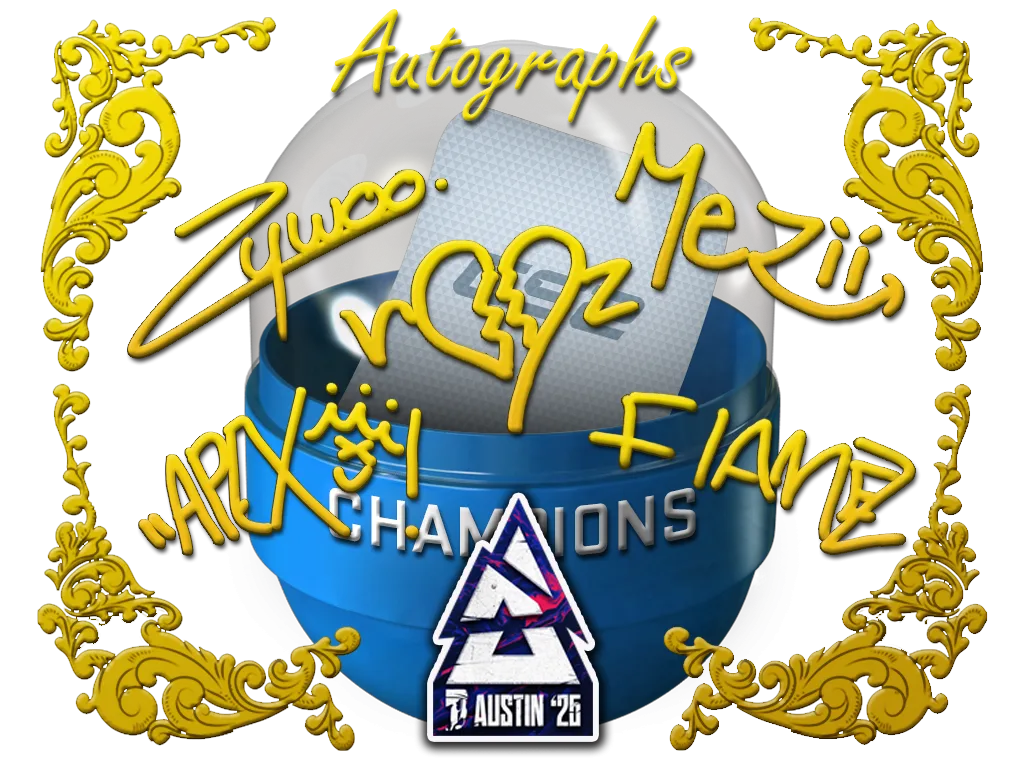 Austin 2025 Champions Autograph Capsule