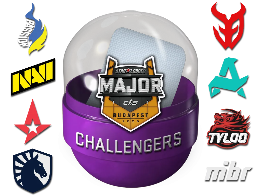 Budapest 2025 Challengers Sticker Capsule