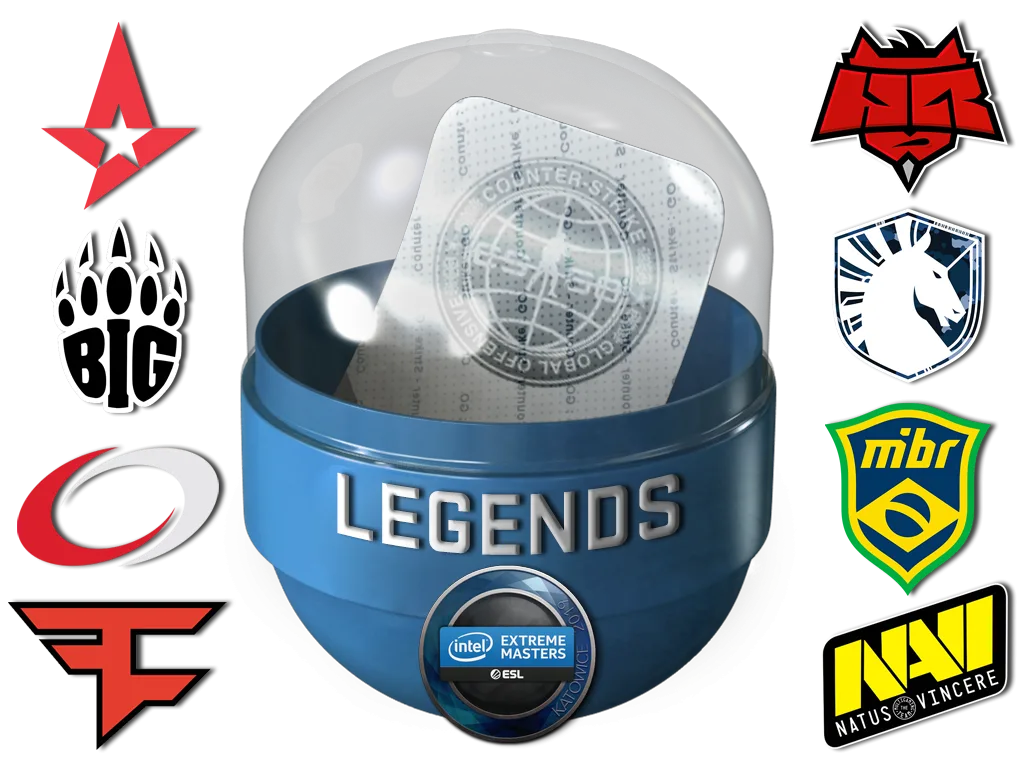 Katowice 2019 Legends (Holo/Foil)
