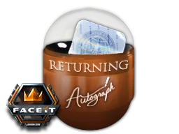 London 2018 Returning Challengers Autograph Capsule