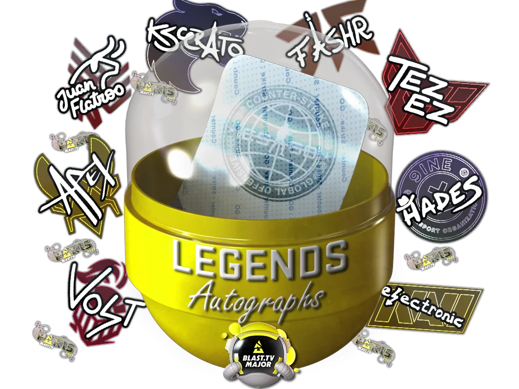 Paris 2023 Legends Autograph Capsule