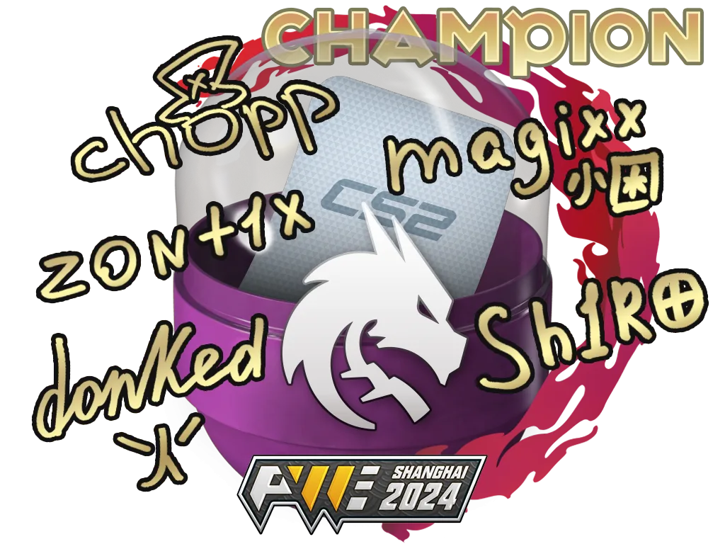 Shanghai 2024 Champions Autograph Capsule