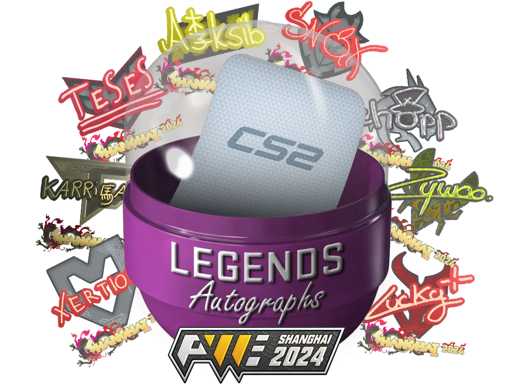 Shanghai 2024 Legends Autograph Capsule