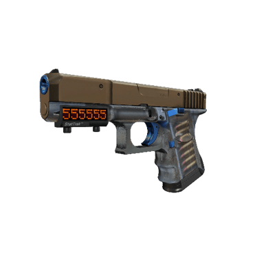 Glock-18 | Clear Polymer (Well-Worn)