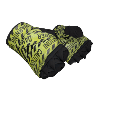 ★ Hand Wraps | CAUTION! (Well-Worn)