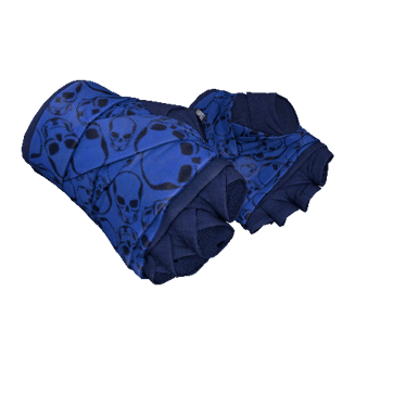 ★ Hand Wraps | Cobalt Skulls (Well-Worn)